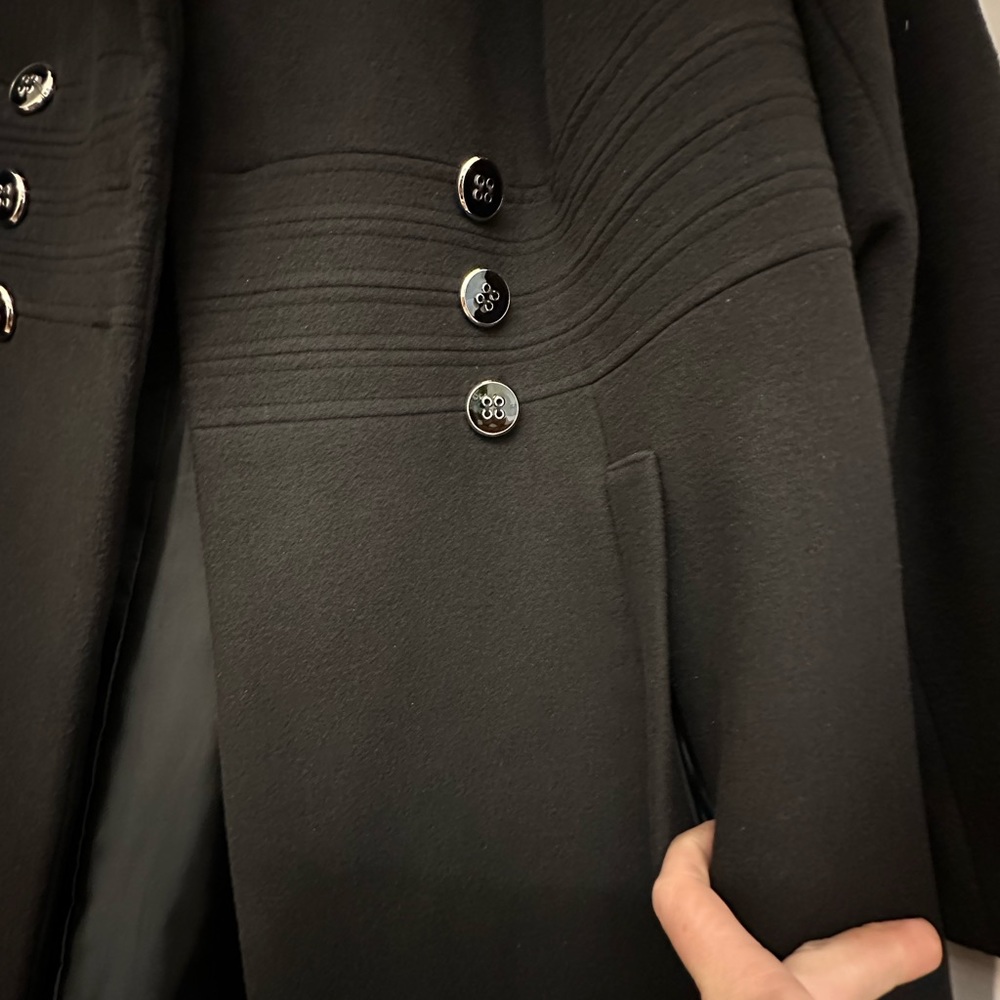 Women’s Alfani black pea coat size 1X. Worn maybe twice, like new!! - Picture 7 of 10